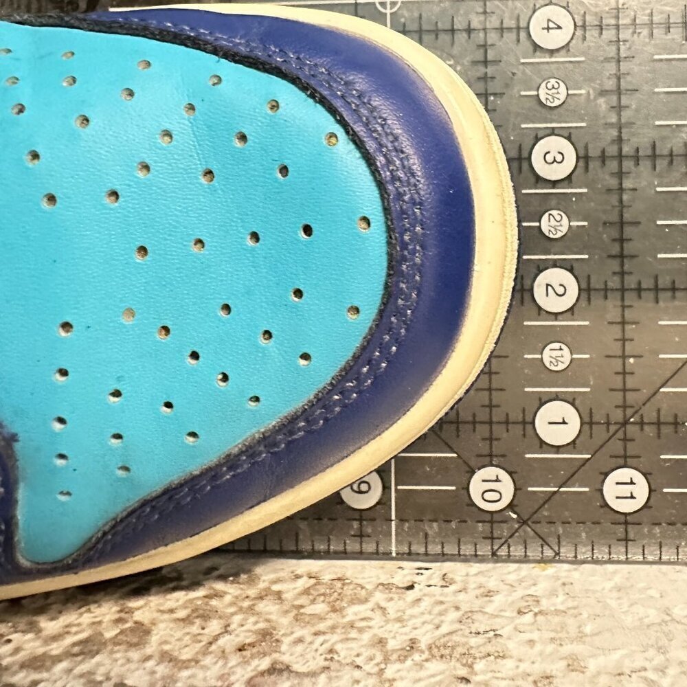 Nike Dunk Low Top All-Star Youth Size 5Y Women 6.5 DV1693-401 Blue Green Shoes - Picture 11 of 11